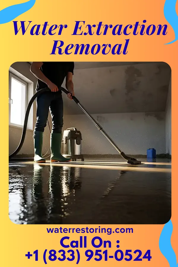 Water Extraction Removal in Palo Blanco, TX